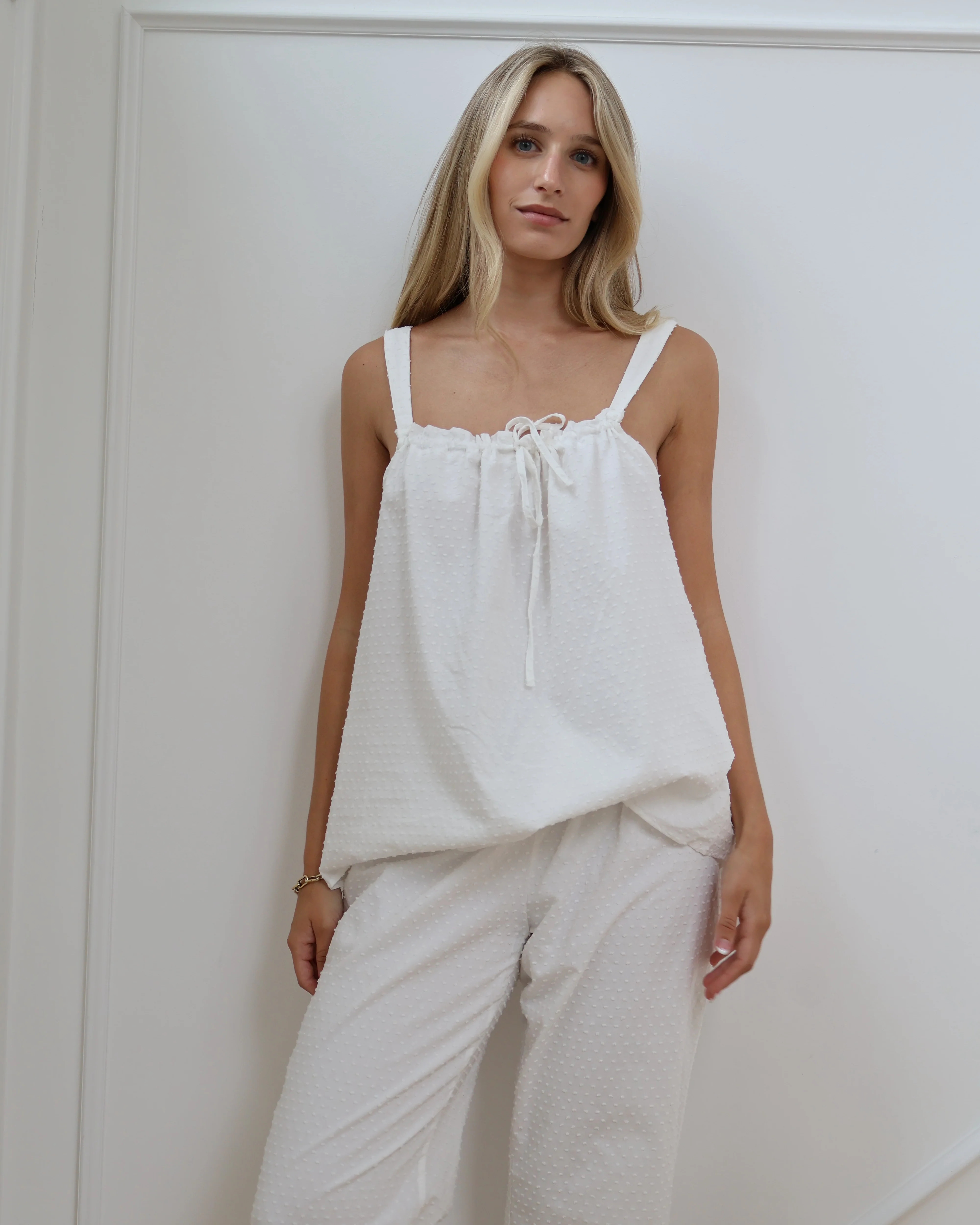 Swiss Dot Montauk in Ditsy Floral | waverles