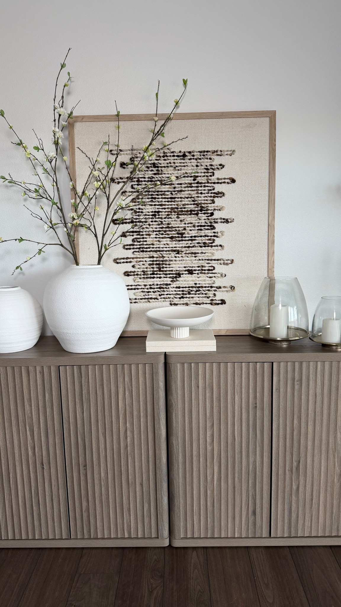 Easy console table styling for spring 🤍 Neutral art paired with a timeless vase and tall spring stems makes the simplest, prettiest refresh. Perfect for now and still works year round.

@wayfair #Ad #WayfairPartner #NewYearNewYou #Wayfair

#LTKFindsUnder50 #LTKSeasonal #LTKHome
