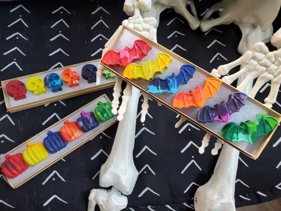 Crayons, boo basket filler, party favors, Halloween treats, kids gifts, trick or treat, Halloween... | Etsy (US)