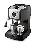 DeLonghi EC155 15 Bar Espresso and Cappuccino Machine, Black | Amazon (US)