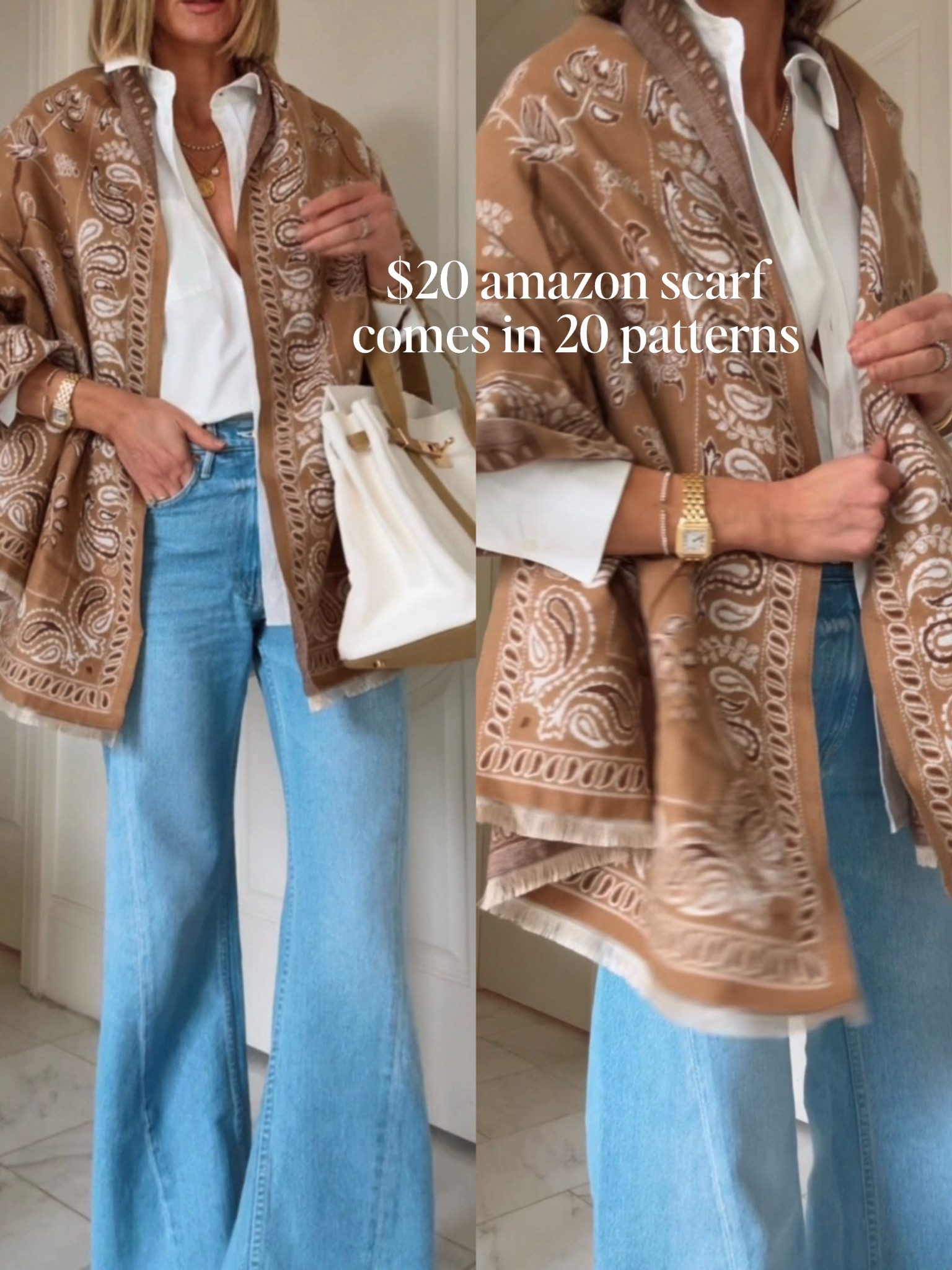 This amazon scarf is literally one of my favorite amazon finds ever! A great gift idea for her too!