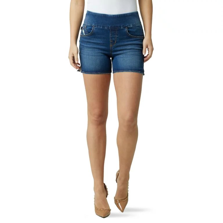 Rock & Republic Women's Denim Rx Fever Pull On Shorts | Walmart (US)