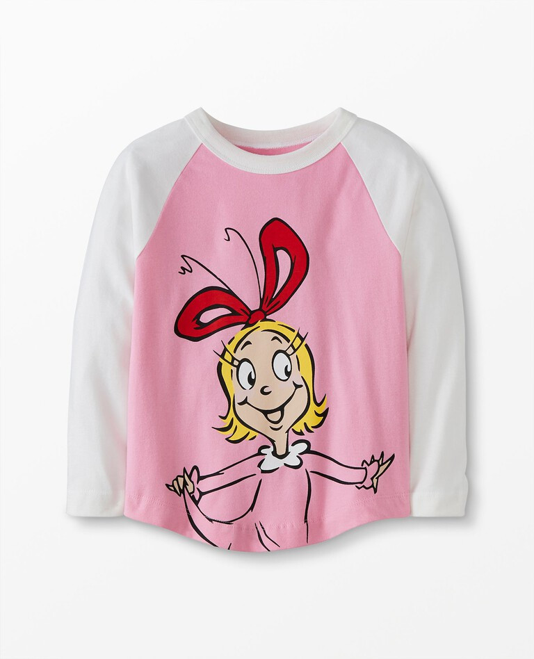 Dr. Seuss Grinch Baseball Tee | Hanna Andersson