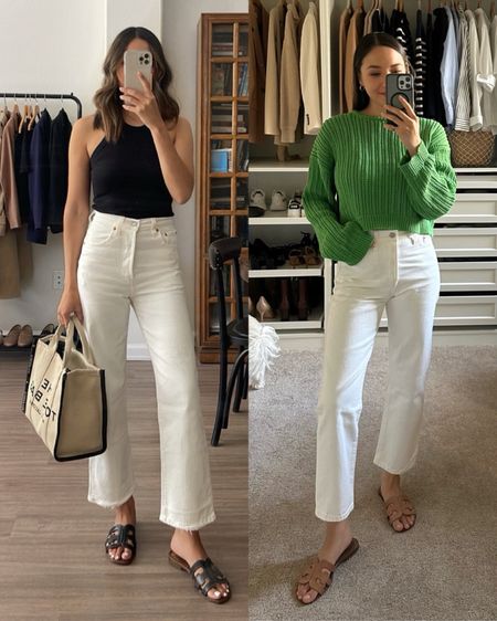 Get $50 off $150, $75 off $200, or $100 off $250+ at Levi’s 

Left: ribcage straight ankle women’s jeans, ‘cloud over white’ wash (a nice ecru/off-white), size 25 
Right: wedgie straight jeans, 25x26”, a true white jean 

#LTKsalealert #LTKstyletip #LTKSeasonal