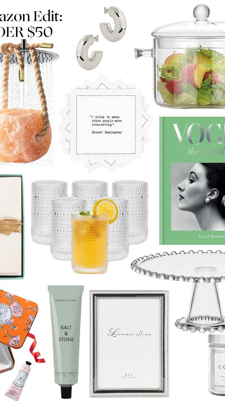 There’s nothing better than finding holiday gifts that feel thoughtful, stylish, and budget-friendly. This Amazon edit is filled with chic stocking stuffer ideas under $50—from cozy winter essentials and beauty favorites to little luxuries and everyday upgrades everyone will love. These affordable finds prove you don’t have to spend big to give beautifully.

Perfect for stockings, Secret Santa gifts, hostess presents, or those last-minute “just one more thing” moments. Save this post for easy holiday gifting inspiration and stress-free shopping all season long.
✨ Tap to shop each find and finish your gift list with ease.

#AmazonFinds #StockingStuffers #HolidayGifting #AffordableGifts #BudgetFriendlyGifts 

 

#LTKGiftGuide #LTKHoliday #LTKFindsUnder50