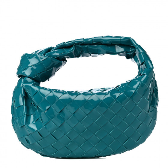 BOTTEGA VENETA Patent Nappa Intrecciato Mini BV Jodie Blaster | FASHIONPHILE | Fashionphile