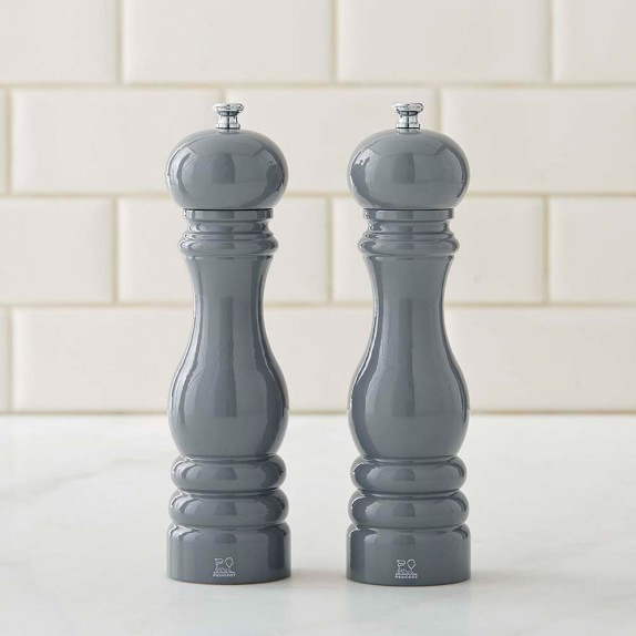 Peugeot Paris Salt &amp; Pepper Mills, Grey | Williams-Sonoma