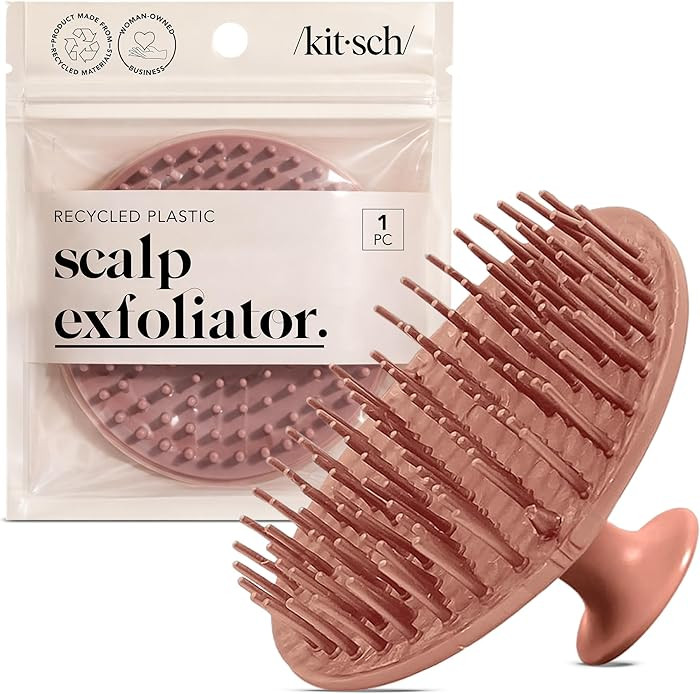 Amazon.com : Kitsch Scalp Massager for Hair Care - Scalp Scrubber, Shampoo Brush & Exfoliator for... | Amazon (US)