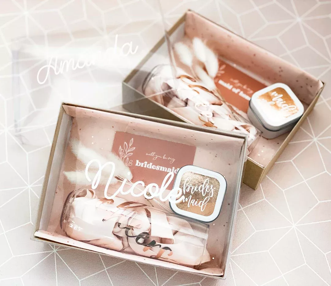 Maid of Honor Proposal Box Personalized Gift Boxes for Matron of