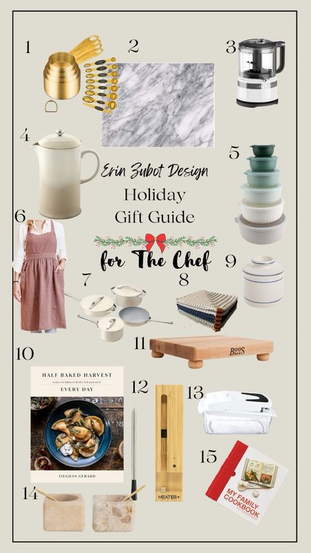 Gifts for the chef or the cook 

#LTKHoliday #LTKGiftGuide