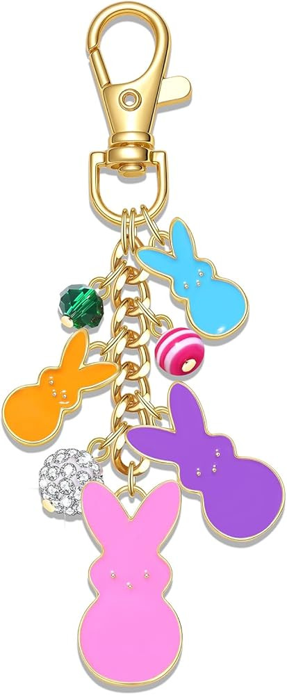 FAERLIIRY Keychain Cherry Bag Charms Purse Key Chains Women Car Keyrings Leather Handbags Wallet ... | Amazon (US)