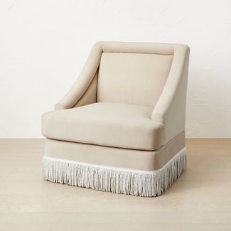 Alberhill Velvet Accent Chair with Fringe - Opalhouse™ designed with Jungalow™ | Target