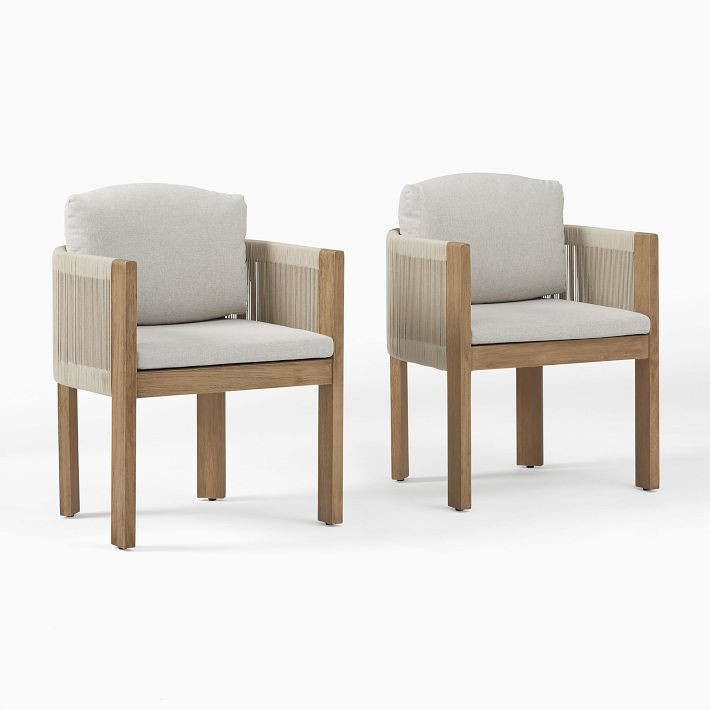 Porto Outdoor Dining Chairs | West Elm CA