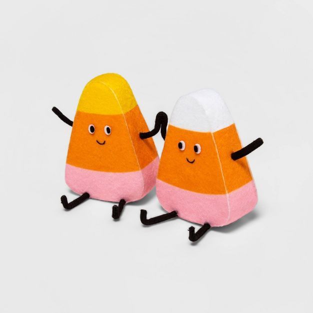 You Put a Spell on Me Candy Corn Pair Halloween Decorative Figurine - Hyde & EEK! Boutique™ | Target