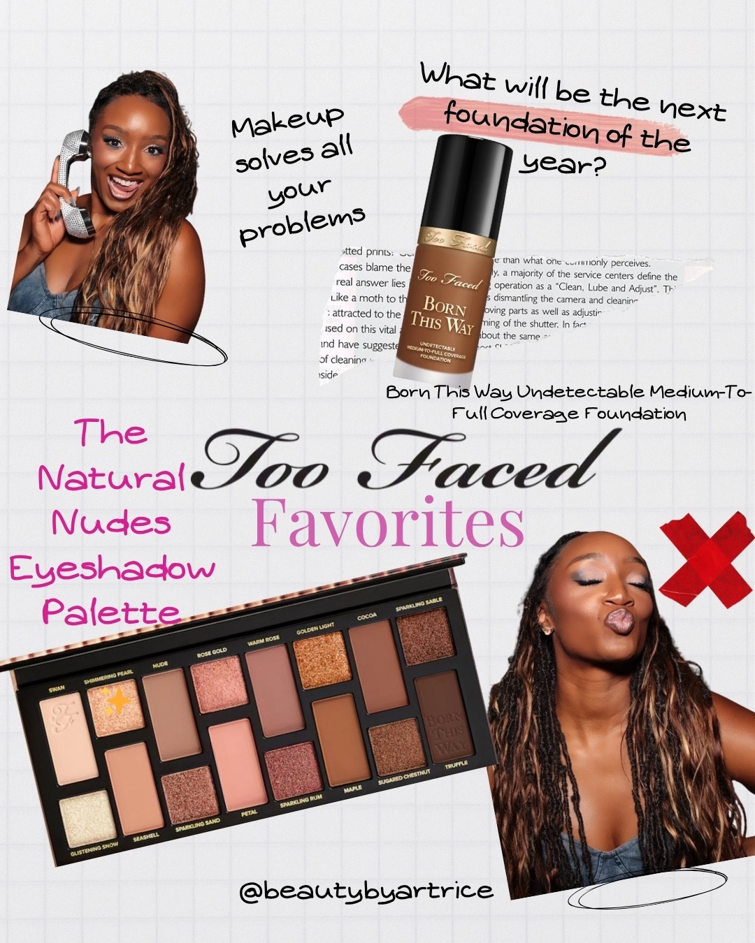 Too Faced Favs

#LTKOver40 #LTKBeauty #LTKGiftGuide