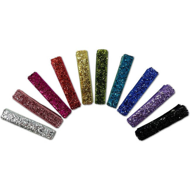 LuluLuvs | Glitter Bar Clips Bundle Set, Multi (Multicolor, One Size) | Maisonette | Maisonette