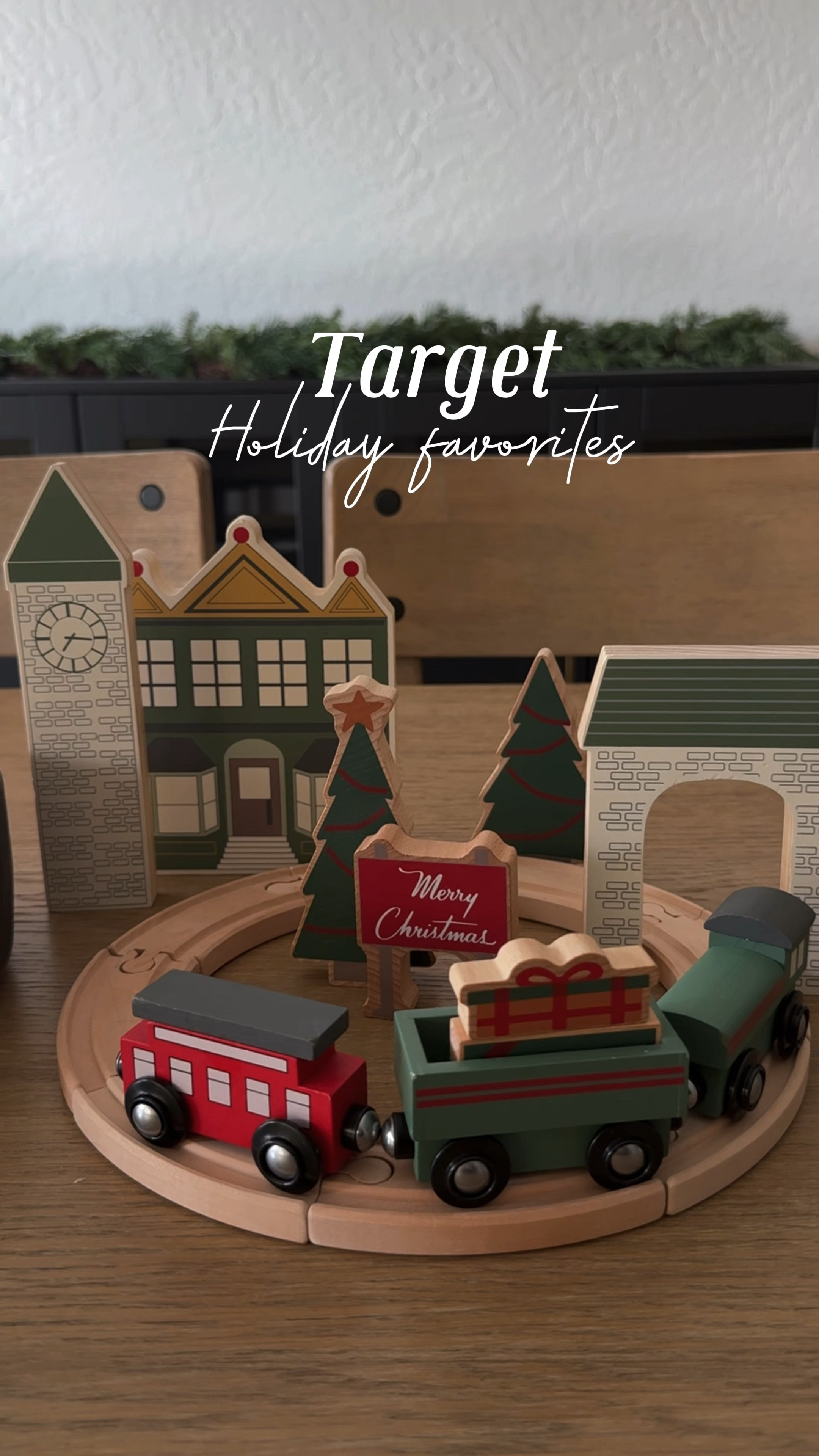 Target Holiday decor favorites✨ we have last years train set but my
Son is OBSESSED with it! We also love a pretty vase filled with pine stems such as cozy Christmas vibe🎅🏻🎄

#target #holiday #holidaydecor #christmas #trainset #homedeocor

#LTKHoliday #LTKSeasonal #LTKHome