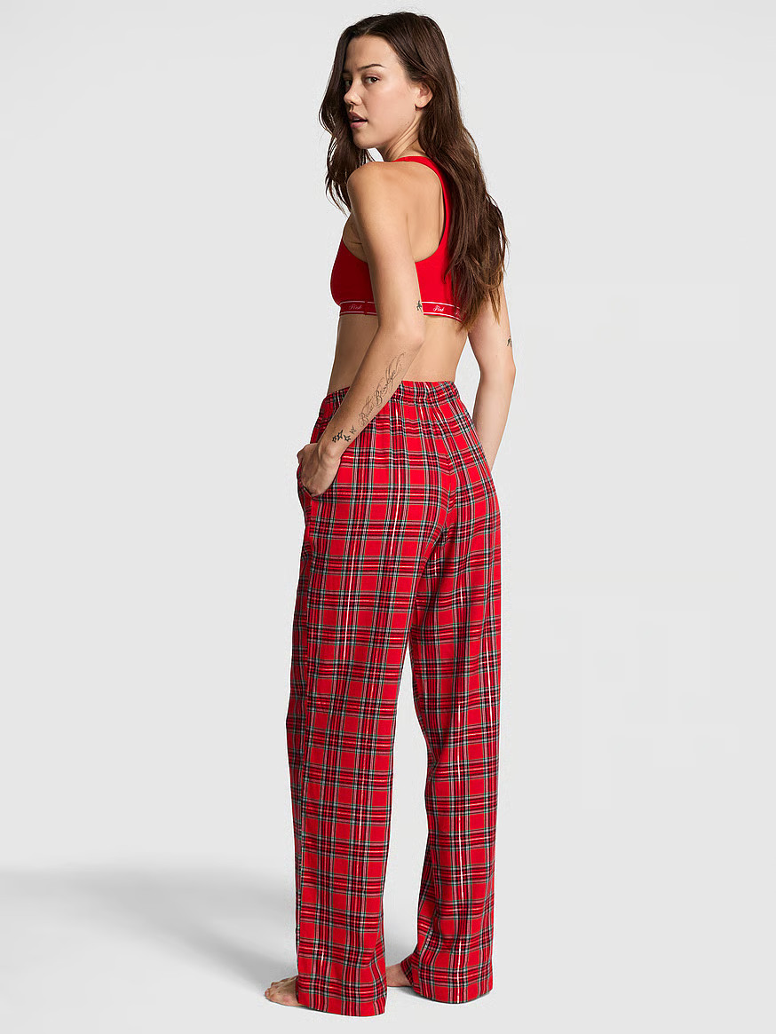 Buy Flannel Sleep Pants, Pink Tulip Bows - Order Pajama Bottoms online - PINK US | Victoria's Secret (US / CA )