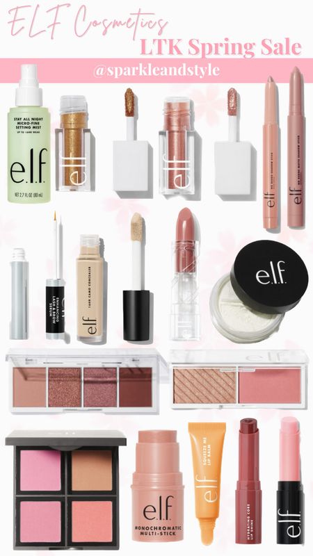 LTK Spring Sale: ELF Cosmetics - 40% off $35 order 

#LTKsalealert #LTKbeauty #LTKSpringSale