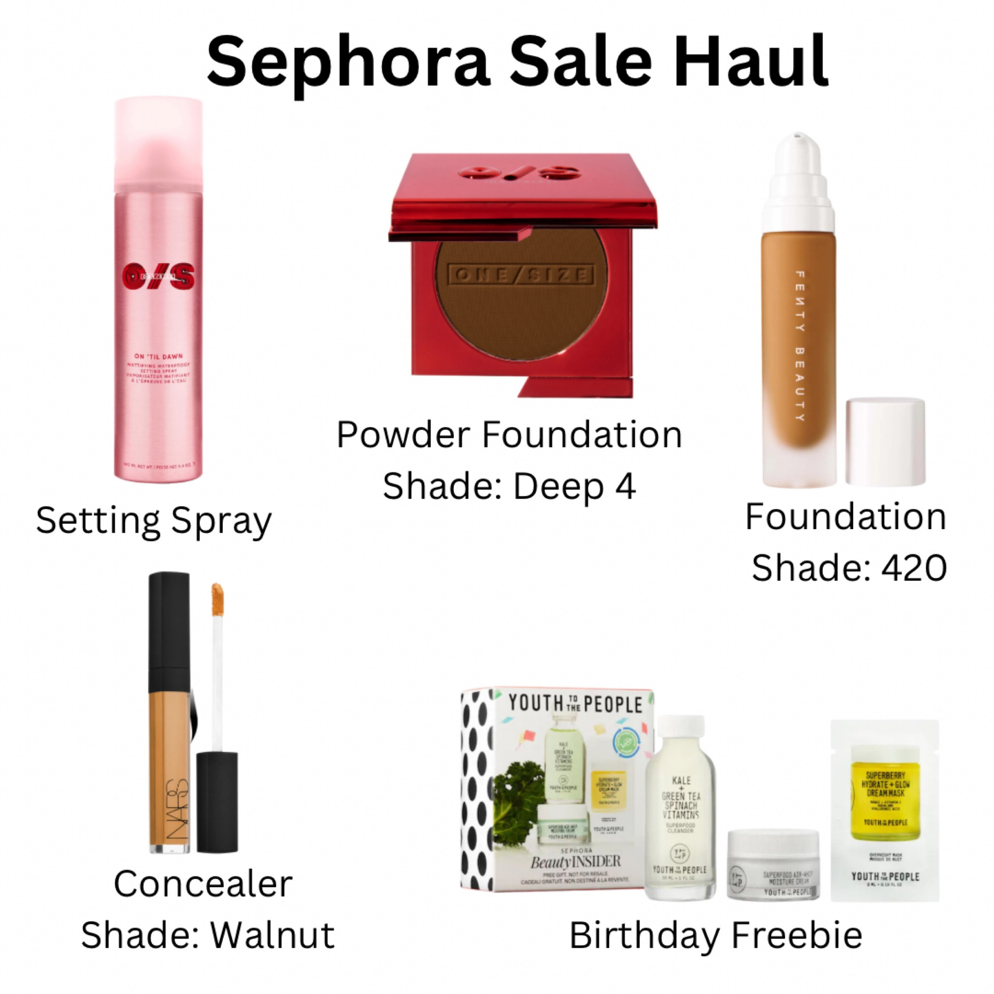 Everything I picked up during the Sephora Savings Event

#LTKbeauty #LTKsalealert #LTKGiftGuide