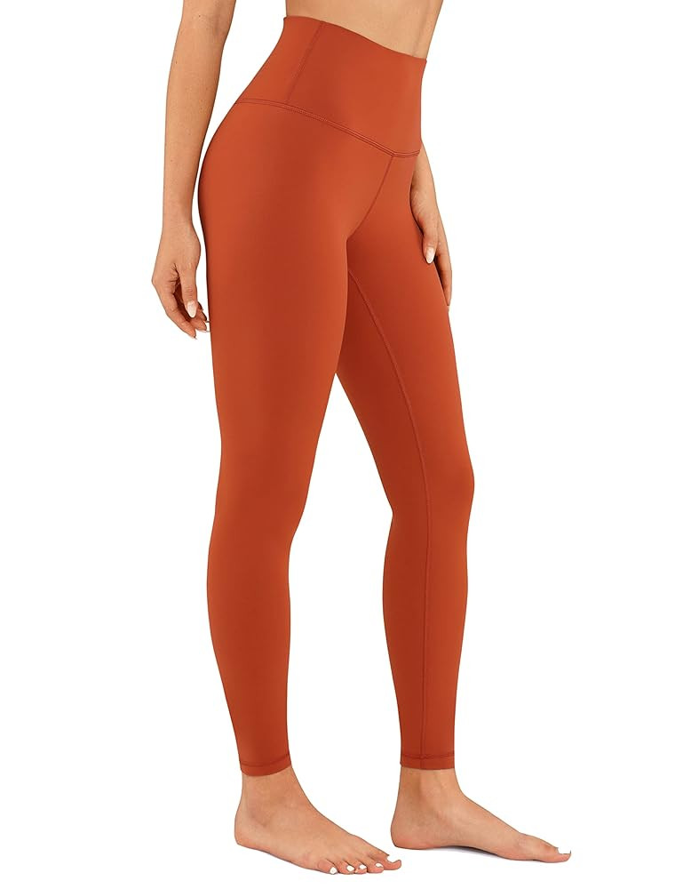 CRZ YOGA Air Feeling High Waisted Leggings for Women 28'' - Warm Thick Workout Buttery Soft Yoga ... | Amazon (US)