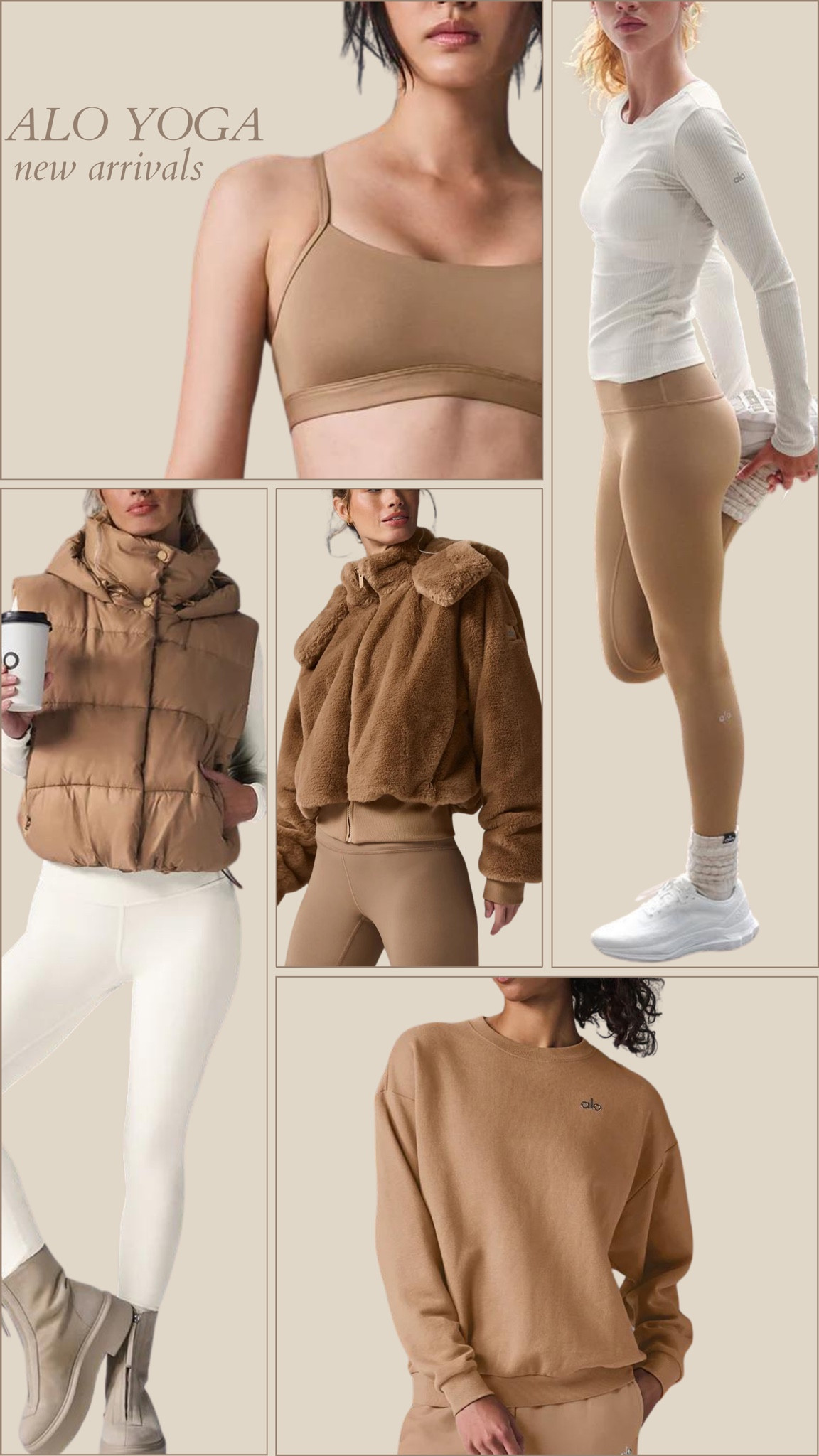 New alo yoga arrivals! This new neutral color is so cute, perfect for a Pilates class this fall!!

Alo yoga, new arrivals, workout outfits, athletic wear, activewear, leggings 

#LTKFindsUnder50 #LTKStyleTip #LTKSeasonal