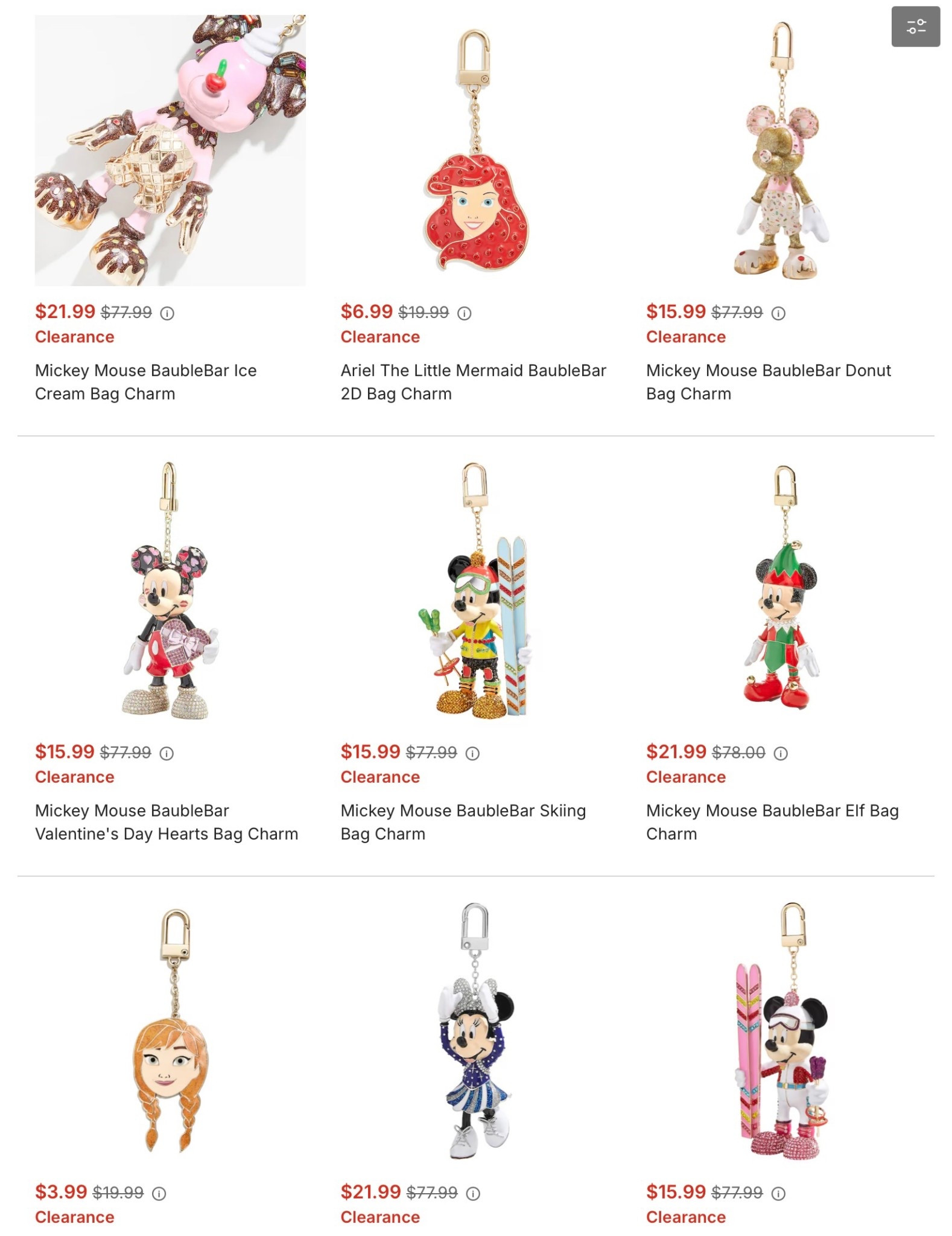 Clearance on Disney Baublebar items 

#LTKSpringSale #LTKSeasonal #LTKSaleAlert