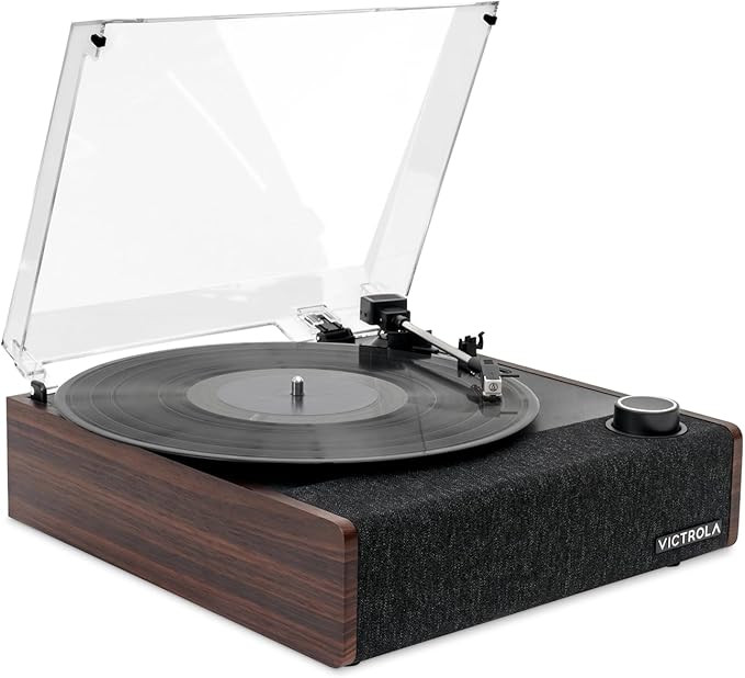 Victrola Eastwood II Record Player with Speakers – Bluetooth 5.1 and Vinyl Stream Technology, V... | Amazon (US)
