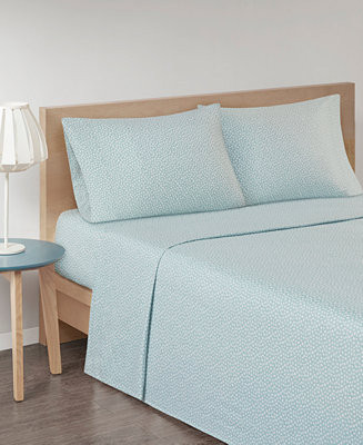 Madison Park Novelty Printed Cotton Flannel Sheet Sets - Macy's | Macy's