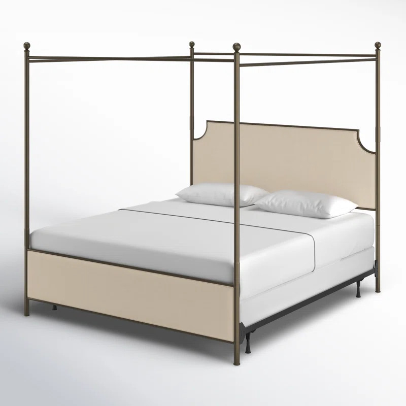 Lark Manor™ Aasif Low Profile Canopy Bed & Reviews | Wayfair | Wayfair North America