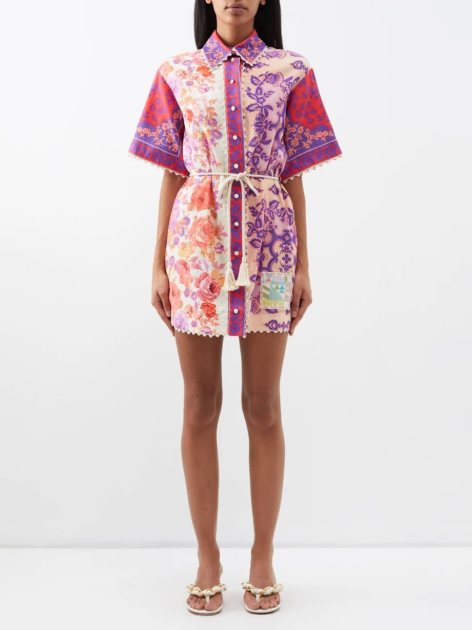 Raie floral-print cotton shirt dress | Matches (APAC)