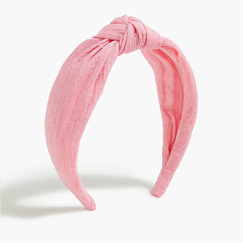 Knotted gauze headband | J.Crew Factory