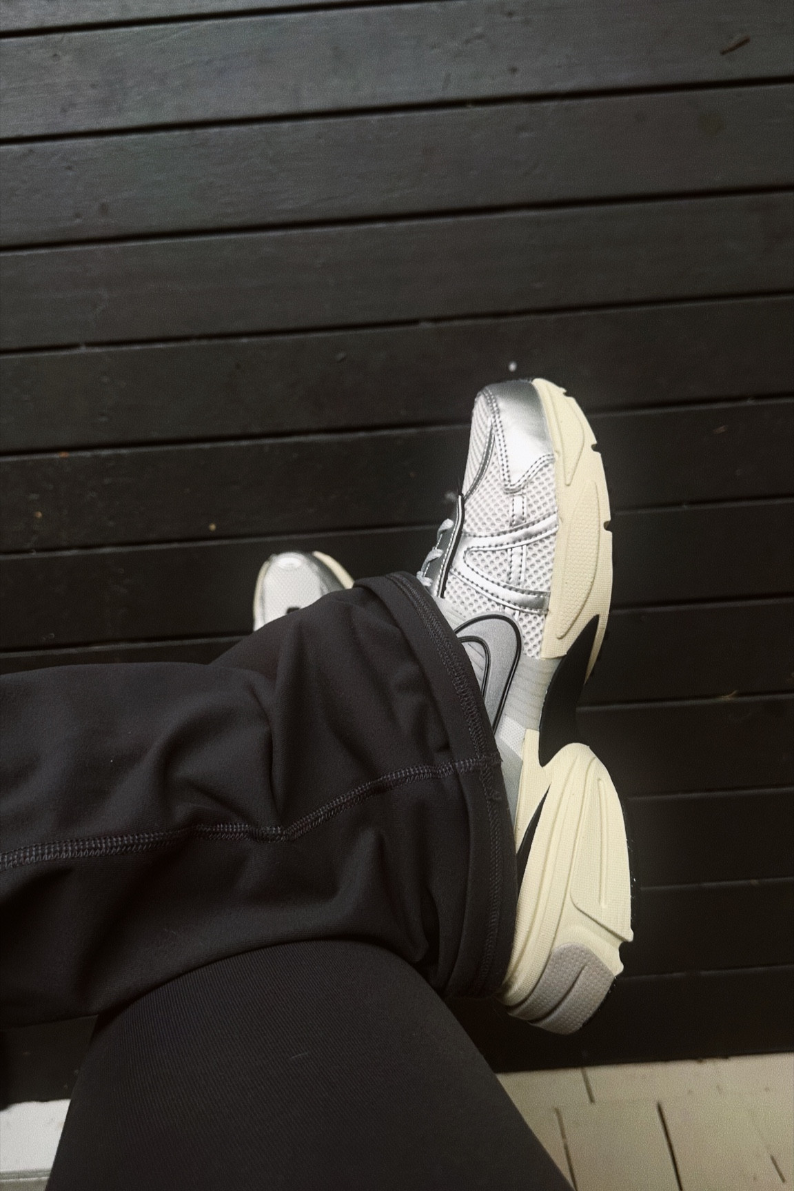 Silver Nike Sneakers #ltksneakers #silver

#LTKfitness