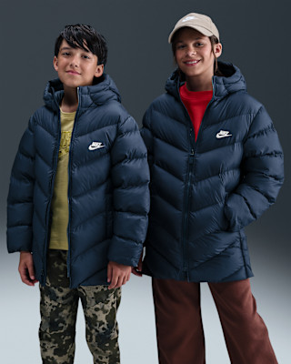 Nike Sportswear All Day Play Big Kids' Therma-FIT Loose-Fit Mid-Length Puffer Jacket | Nike (US)