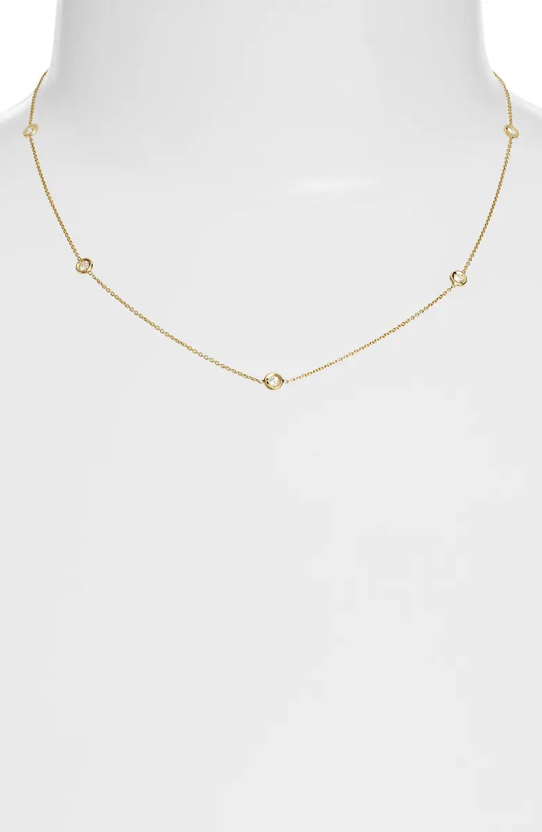 Diamond Station Necklace | Nordstrom