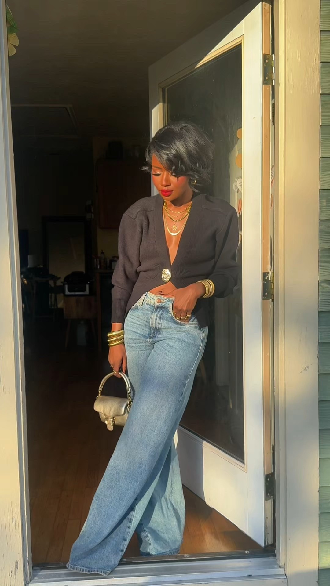 I felt so chic in this look! Simple and elegant.  My sweater is from express, but the black is sold out. I’ve found some dupes at other stores, but check the reviews before purchasing. I’m gonna grab the cream one from express today! Love it!

#LTKHoliday #LTKOver40 #LTKGiftGuide