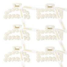 Pcs Bridal Pearl Hair Clips Bridesmaid Inch Hair Claw Clips Hair Accessories For Women Jaw Clips For Thick Thin Hair Girls Women Hair Styling Gift We | SHEIN