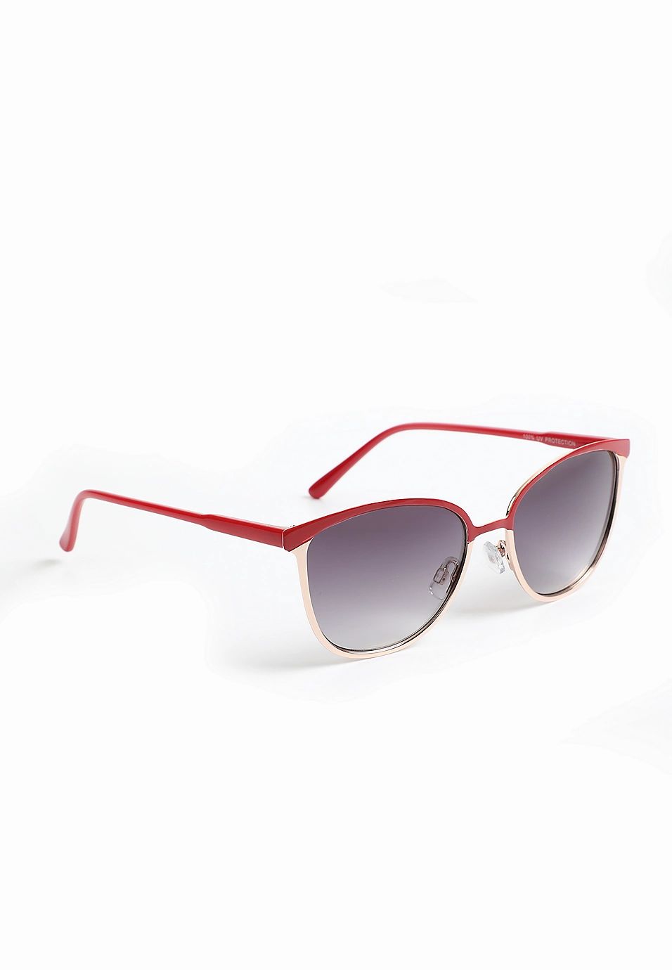 Cabana Club Red Enamel Sunglasses | Maurices