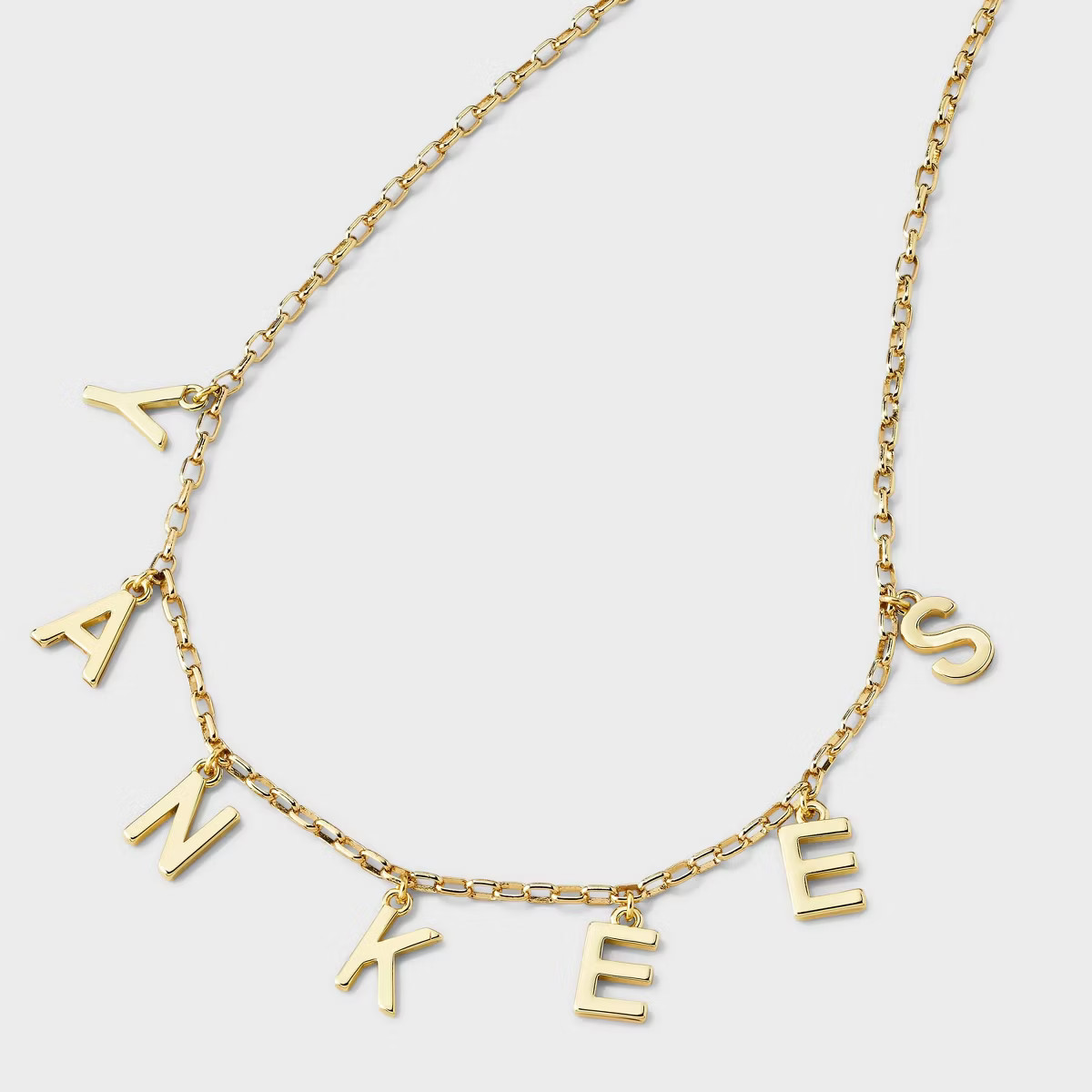 Bijoux Sport by Luv Aj MLB Gold Charm Letter Necklace | Target