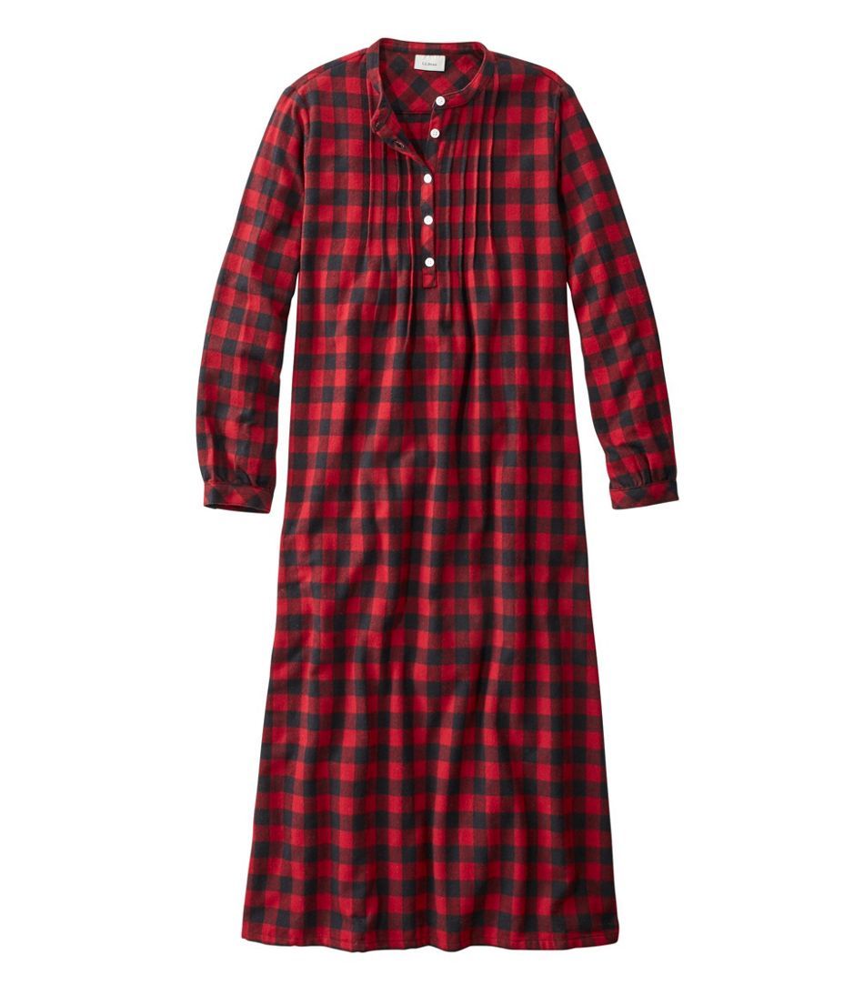 Women's Scotch Plaid Flannel Nightgown | L.L. Bean