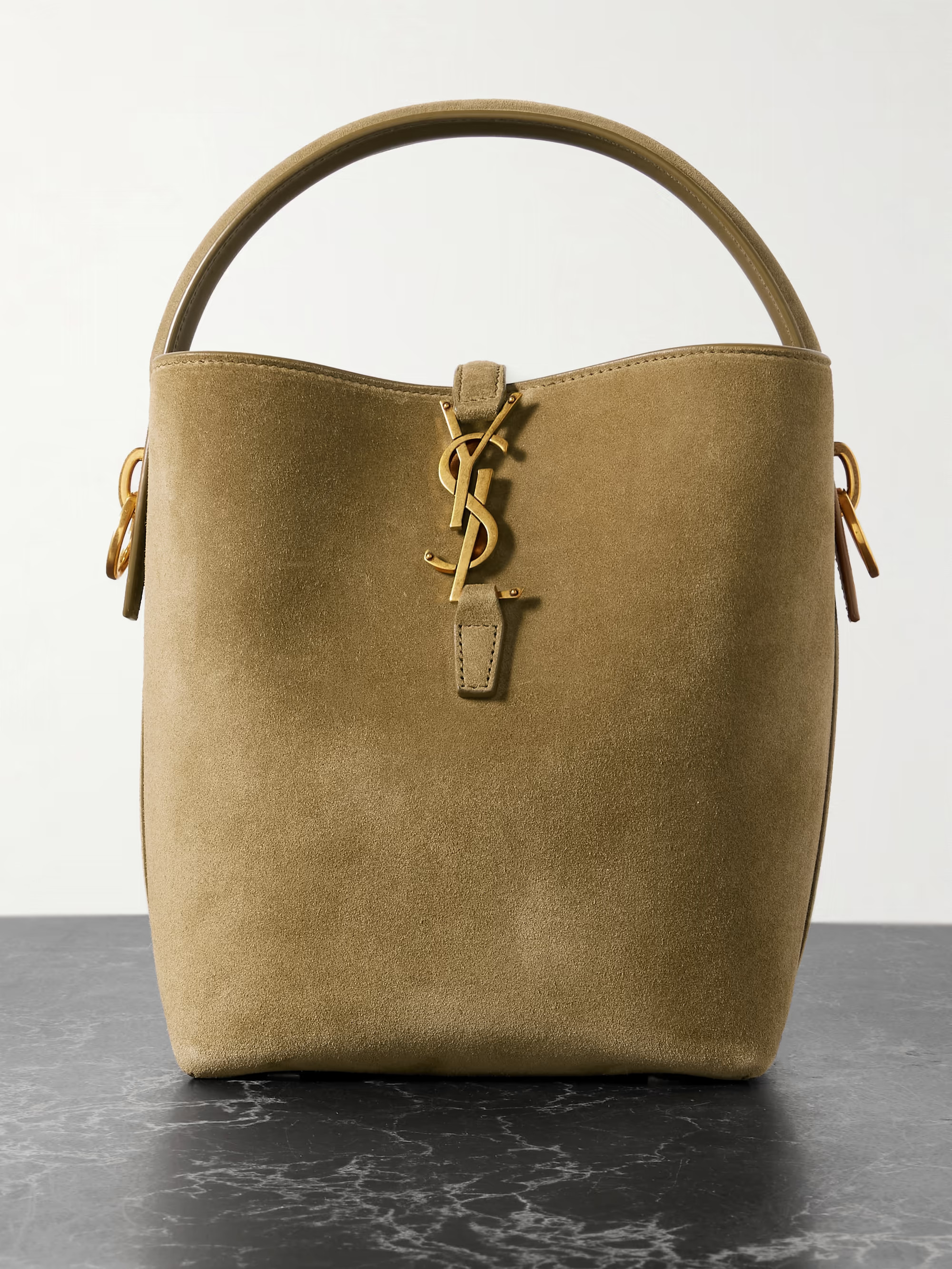 Le 37 small suede bucket bag | NET-A-PORTER (UK & EU)
