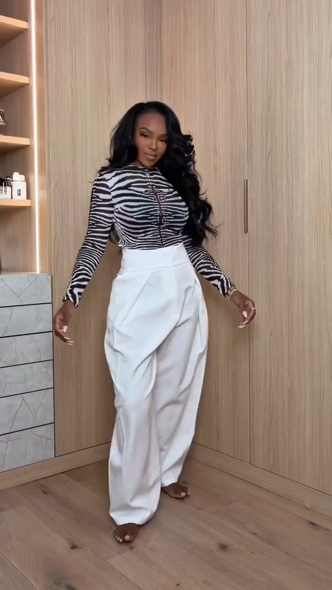 Scroll to shop! ✨ Everything from this look is linked below. 👇🏽    Wearing: Size Small | 5’4” | 140 lbs  📲   Download the FREE LTK app & follow me (@kirasfashionfinds) to shop all my daily finds.  #LTKootd #LTKPetite #LTKU #LTKWorkwear #LTKgrwm
