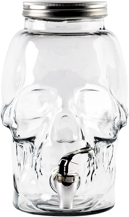 Home Essentials, 3387, Skull Shape Beverage Dispenser, 1-Gallon | Amazon (US)