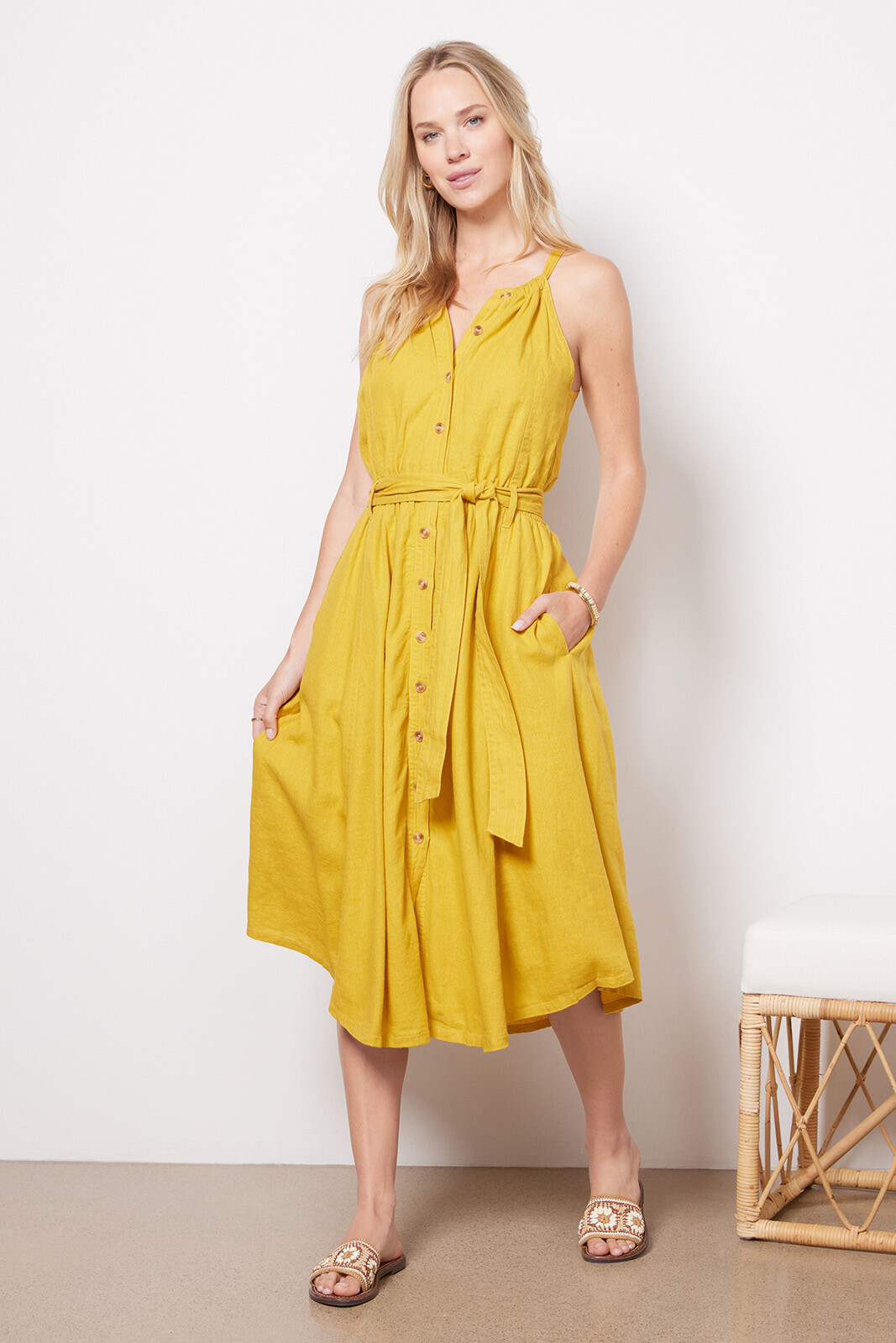 Elliott Midi Dress | Evereve