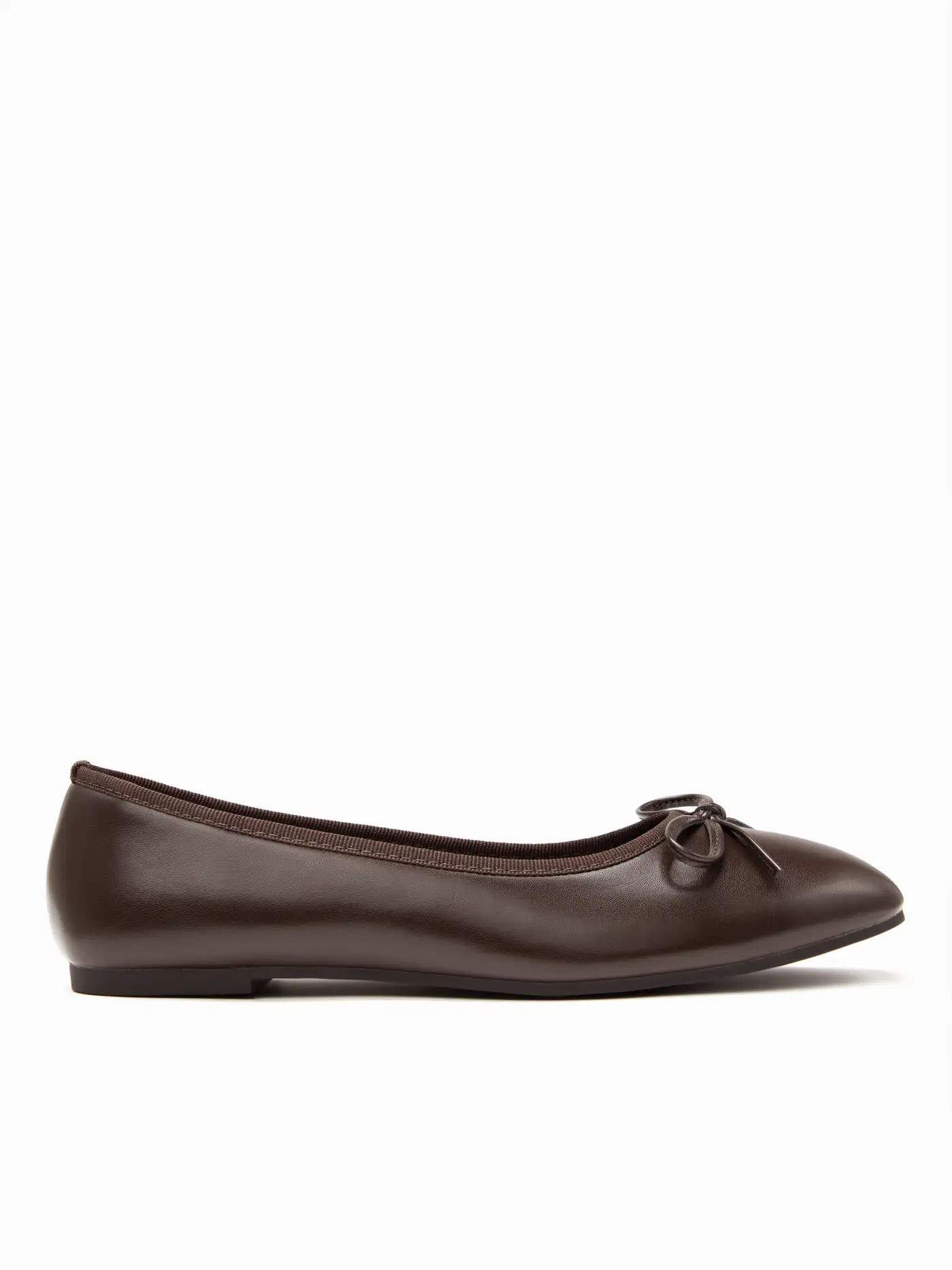 FAUX LEATHER BOWKNOT MARY JANE FLATS For Daily Casual | Cider