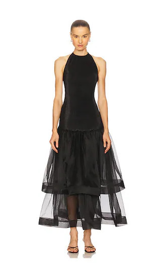 L'IDEE Carrie Dress in Black. - size 12/L | Revolve Clothing (Global)