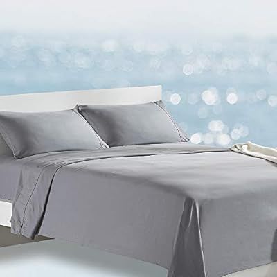 SLEEP ZONE Bed Sheet Set Cooling with Nanotex Moisture Wicking Technology Double Brushed Soft Wri... | Amazon (US)