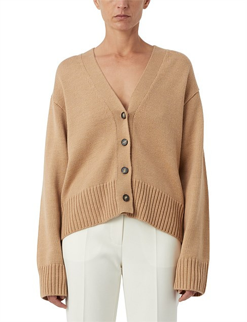 Camilla and Marc Reid Boxy Knit Cardigan | David Jones | David Jones (Australia & New Zealand)