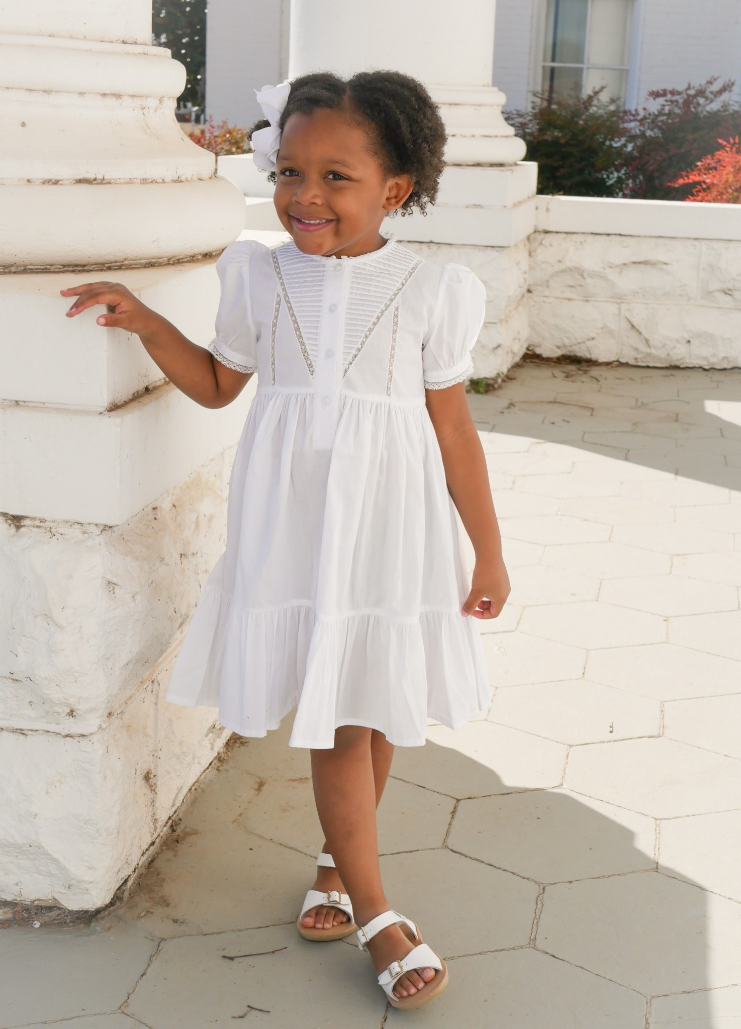 It’s beginning to feel like Spring in Alabama, which means it’s time to pull out the white dresses. Loving this crisp white dress from Feltman Brothers. The Victoria dress is so classic and perfect for Spring & Easter! Wearing a 4T. 🤍 
Toddler girl • Classic children’s clothes • spring outfit • dresses 

#LTKStyleTip #LTKFindsUnder100 #LTKKids