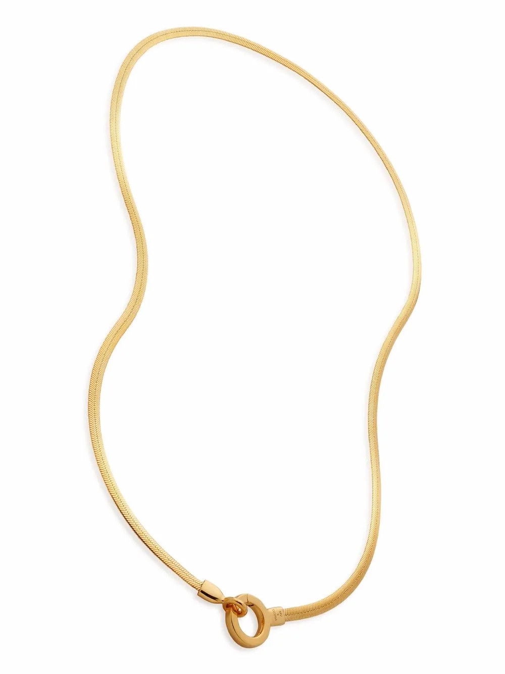 Monica Vinader Snake Chain Necklace | Gold | FARFETCH | Farfetch Global